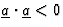 $\underline{a}\cdot\underline{a}<0$