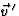 $\vec v{\,}^\prime$