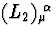 $(L_2)_\mu{\!}^\alpha$
